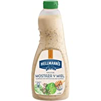 Los mejores  - Hellmanns - Salsa mostaza y miel - 1 l